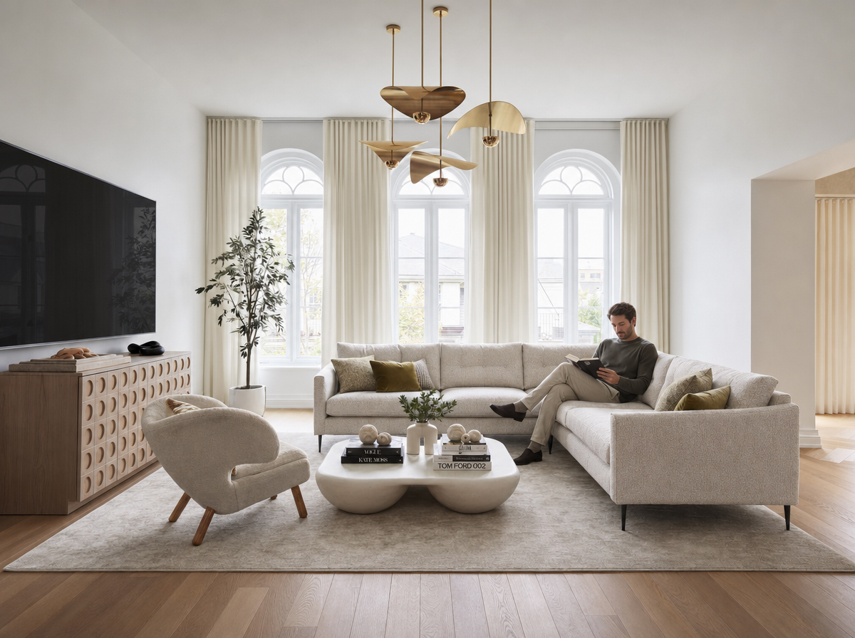 AI generated product interior design image